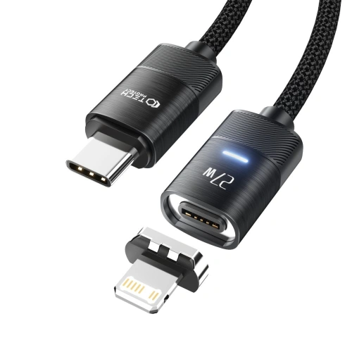 Kup Kabel Tech-Protect Ultraboost Magnetic USB-C/Lightning PD 27W 3A 200cm Black - THP2038 - {ean13} - Sklep Home Screen