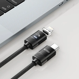 Tech-Protect Kabel Ultraboost Magnetisch USB-C/Lightning PD 27W 3A 200cm Schwarz