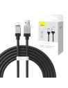 Cablu Baseus CoolPlay Series USB-A/Lightning, 2.4A 2m (negru)