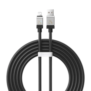 Kabel Baseus CoolPlay Series USB-A/Lightning, 2.4A 2m (černý)