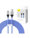 Cablu Baseus CoolPlay Series USB-A/Lightning, 2.4A 2m (albastru)