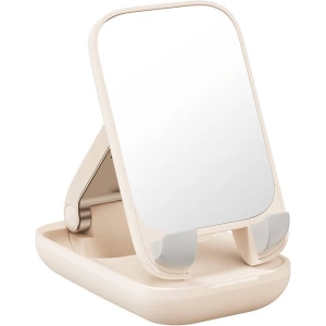 Kup Uchwyt biurkowy Baseus Folding Phone Stand Mirror (jasny róż) - BSU4280 - {ean13} - Sklep Home Screen