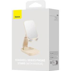 Kup Uchwyt biurkowy Baseus Folding Phone Stand Mirror (jasny róż) - BSU4280 - {ean13} - Sklep Home Screen