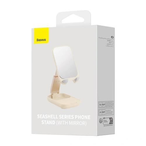 Kup Uchwyt biurkowy Baseus Folding Phone Stand Mirror (roz deschis) - BSU4280 - {ean13} - Sklep Home Screen
