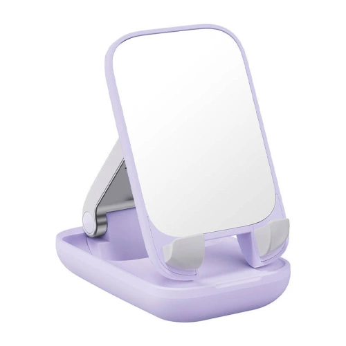 Buy Baseus Folding Phone Stand Mirror (purple) - BSU4281 - {ean13} - Home Screen Store Europe