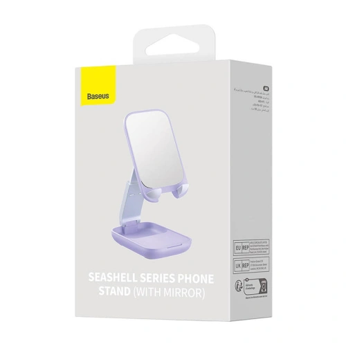 Kup Uchwyt biurkowy Baseus Folding Phone Stand Mirror (fioletowy) - BSU4281 - {ean13} - Sklep Home Screen