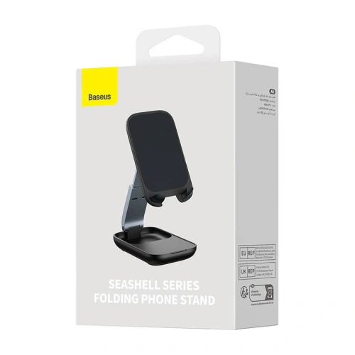 Kup Uchwyt biurkowy Baseus Folding Phone Stand (czarny) - BSU4282 - {ean13} - Sklep Home Screen