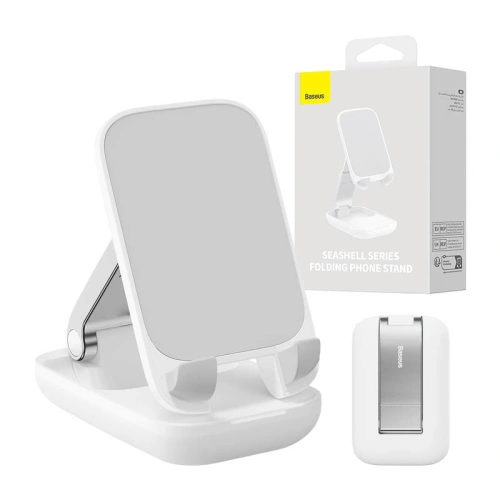 Kup Uchwyt biurkowy Baseus Folding Phone Stand (bílý) - BSU4283 - {ean13} - Sklep Home Screen