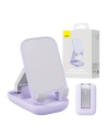 Uchwyt biurkowy Baseus Folding Phone Stand (fioletowy)