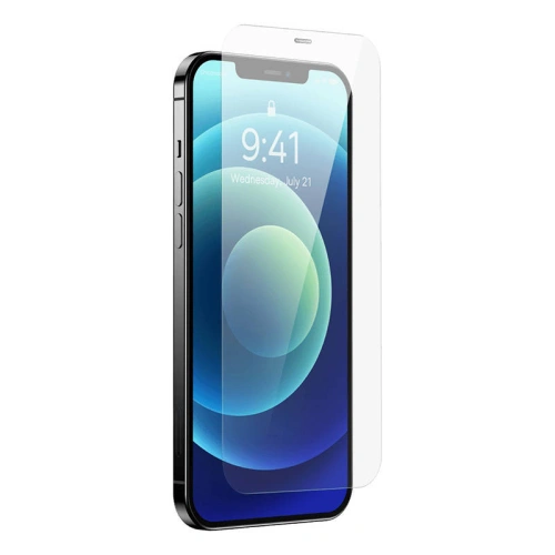 Kup Sticlă securizată Baseus 0.4mm Corning HD Apple iPhone 12/12 Pro + set de curățare - BSU4289 - {ean13} - Sklep Home Screen