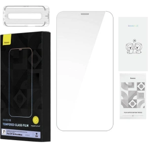 Buy Baseus 0.4mm Corning HD Tempered Glass Apple iPhone 12 Pro Max + cleaner kit - BSU4290 - {ean13} - Home Screen Store Europe