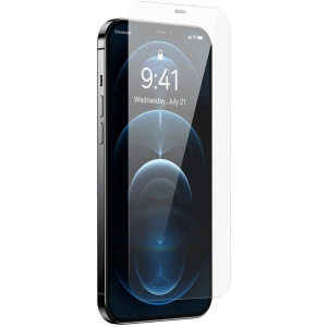Tvrdé sklo Baseus 0.4mm Corning HD Apple iPhone 12 Pro Max + čisticí sada
