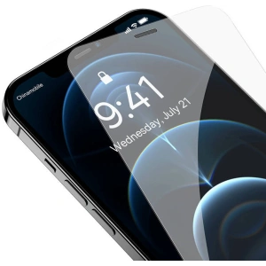 Kup Szkło hartowane Baseus 0.4mm Corning HD Apple iPhone 12 Pro Max + zestaw czyszczący - BSU4290 - {ean13} - Sklep Home Screen