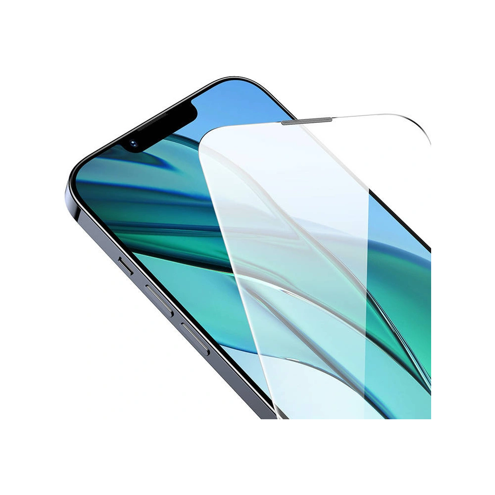 Szkło hartowane Baseus 0.4mm Corning HD Apple iPhone  14/13/13 Pro + zestaw czyszczący