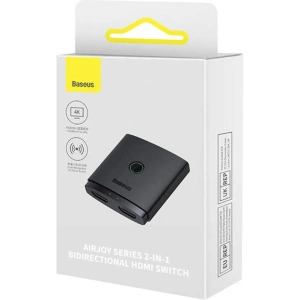 Kup Baseus HDMI-Adapter 2in1-Kabel 1m (schwarz) - BSU4297 - {ean13} - Sklep Home Screen