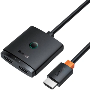 Adapter HDMI Baseus 2w1 kabel 1m (czarny)