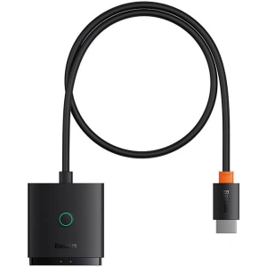 Adapter HDMI Baseus 2w1 kabel 1m (czarny)
