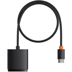 Adapter HDMI Baseus 2w1 kabel 1m (czarny)