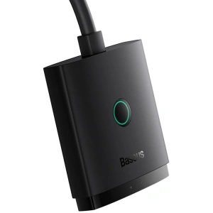 Adapter HDMI Baseus 2w1 kabel 1m (czarny)