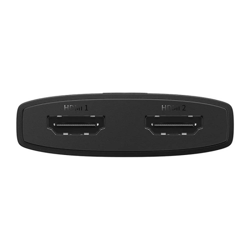 Buy Baseus AirJoy Series 2-in-1 Bidirectional HDMI Switch 1m cable (black) - BSU4298 - {ean13} - Home Screen Store Europe