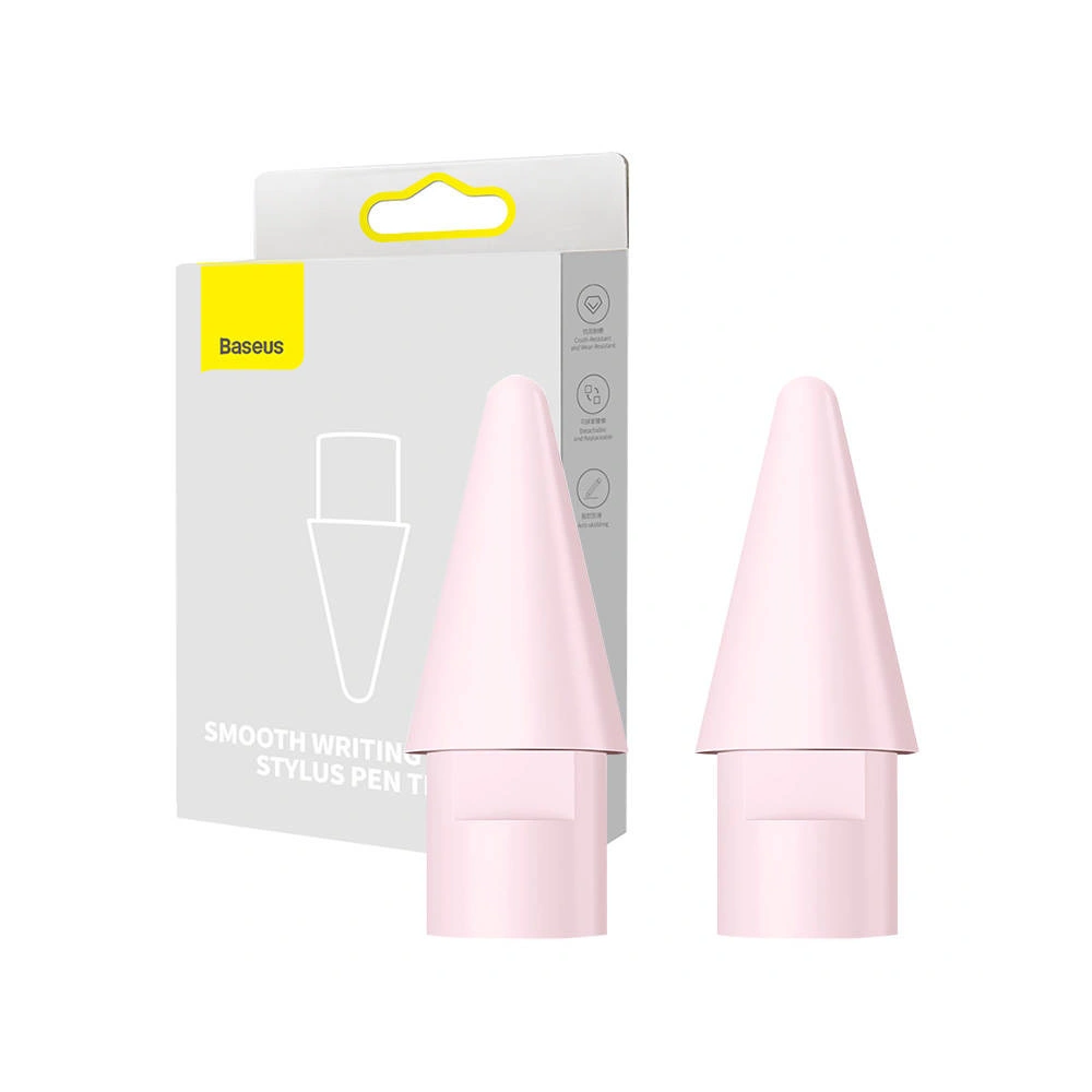 Końcówki do rysika Baseus Smooth Writing (różowy) [2 PACK]