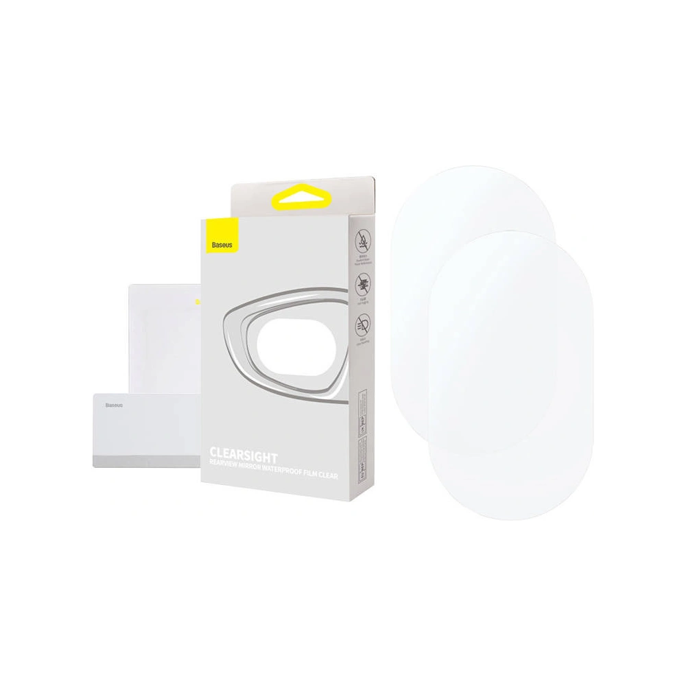 Przeźroczysta folia Baseus na lusterko [2 PACK]