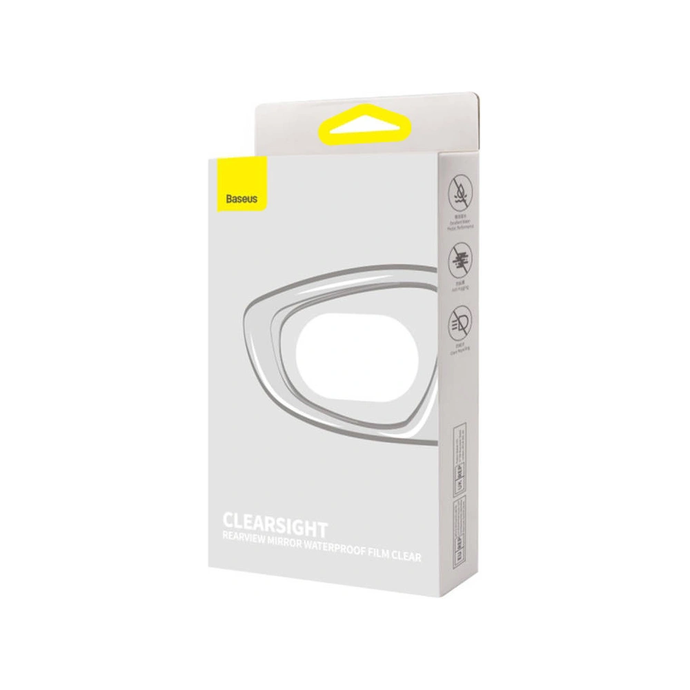 Przeźroczysta folia Baseus na lusterko [2 PACK]