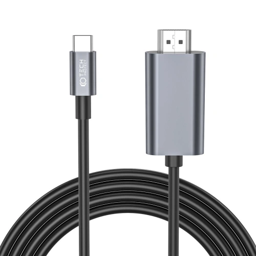 Kup Tech-Protect Kabel Ultraboost USB-C/HDMI 4K 60hz 200cm Schwarz - THP2040 - {ean13} - Sklep Home Screen