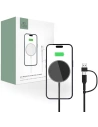 Kup Ładowarka bezprzewodowa Tech-Protect Qi15W-A25 Magnetic Magsafe Wireless Charger Black - THP2041 - {ean13} - Sklep Home Screen