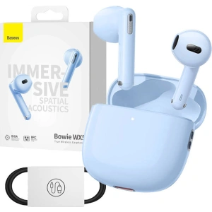 Kup Słuchawki TWS Baseus Bowie WX5 Bluetooth 5.3 (niebieskie) - BSU4314 - {ean13} - Sklep Home Screen