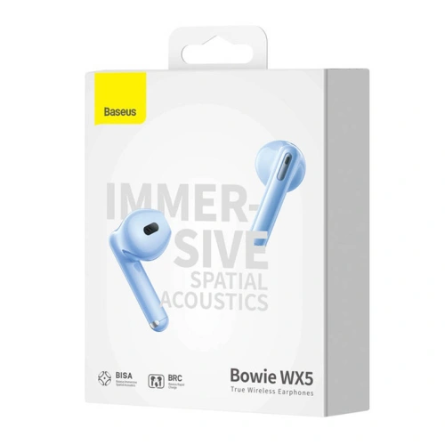 Kup Căști TWS Baseus Bowie WX5 Bluetooth 5.3 (albastre) - BSU4314 - {ean13} - Sklep Home Screen