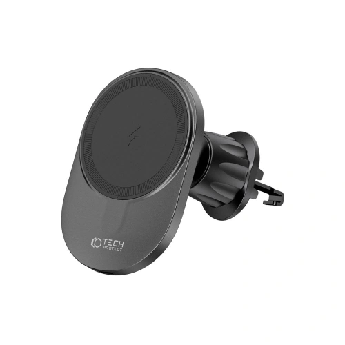 Kup Autós tartó MagSafe vezeték nélküli töltővel Tech-Protect MM15W-V1 Magnetic szellőző autós tartó vezeték nélküli töltő 15W fekete - THP2043 - {ean13} - Sklep Home Screen