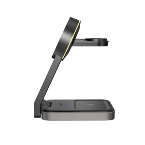 Kup Ładowarka bezprzewodowa MagSafe Tech-Protect Qi15W-A28 3in1 Magnetic Wireless Charger Black - THP2044 - {ean13} - Sklep Home Screen