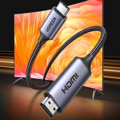 Kup 1.5m UGREEN CM565 USB C/HDMI 2.1 8K 60Hz Kabel grau - UGR1626 - {ean13} - Sklep Home Screen