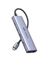 Adapter HUB UGREEN CM500 USB-C/HDMI - 2x USB-C - 2x USB-A grau