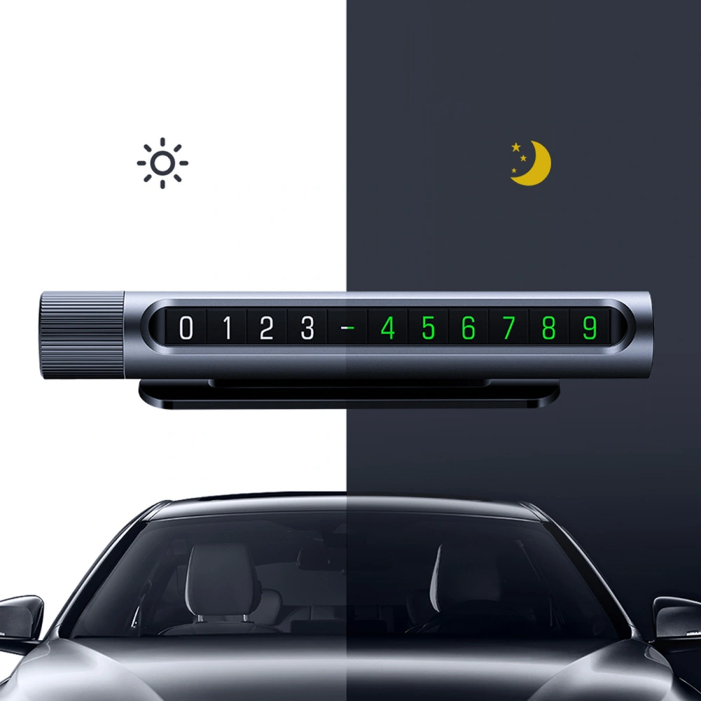 Tabliczka parkingowa do samochodu UGREEN LP151 szara