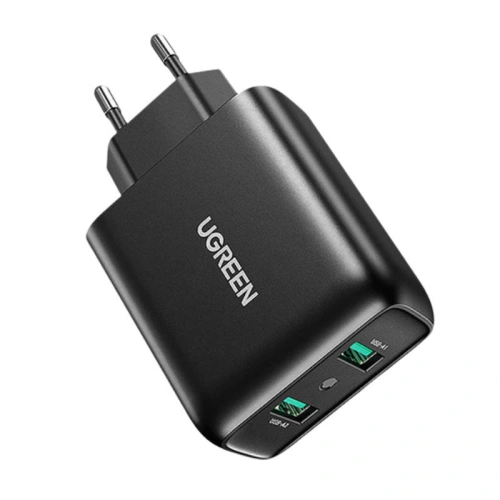 Kup Síťová nabíječka UGREEN 2xUSB-A, 18W, PD3.0, EU (černá) - UGR1633 - {ean13} - Sklep Home Screen