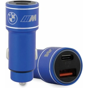 Buy BMW BMCCMUSBCB Car Charger PD-QC 3.0 20W Fast Charge blue M Edition - BMW469 - {ean13} - Home Screen Store Europe