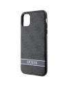 Kup Guess Apple Tasche GUHCN61P4SNK iPhone 11/XR grau/grau Hartschale 4G Stripe - GUE2605 - {ean13} - Sklep Home Screen