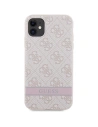 Kup Etui Guess GUHCN61P4SNP Apple iPhone 11/XR różowy/pink hardcase 4G Stripe - GUE2606 - {ean13} - Sklep Home Screen