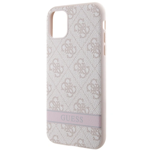 Kup Guess Apple Tasche GUHCN61P4SNP iPhone 11/XR rosa/rosa Hartschale 4G Stripe - GUE2606 - {ean13} - Sklep Home Screen