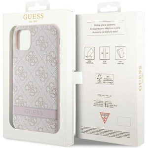 Kup Etui Guess GUHCN61P4SNP Apple iPhone 11/XR różowy/pink hardcase 4G Stripe - GUE2606 - {ean13} - Sklep Home Screen