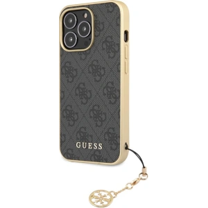 Kup Etui Guess GUHCP14LGF4GGR Apple iPhone 14 Pro szary/grey hardcase 4G Charms Collection - GUE2608 - {ean13} - Sklep Home Screen