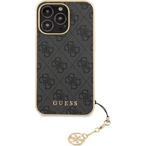 Kup Etui Guess GUHCP14LGF4GGR Apple iPhone 14 Pro szary/grey hardcase 4G Charms Collection - GUE2608 - {ean13} - Sklep Home Screen