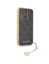 Kup Guess Apple Tasche GUHCP14LGF4GGR iPhone 14 Pro grau/grau Hartschale 4G Charms Collection - GUE2608 - {ean13} - Sklep Home Screen
