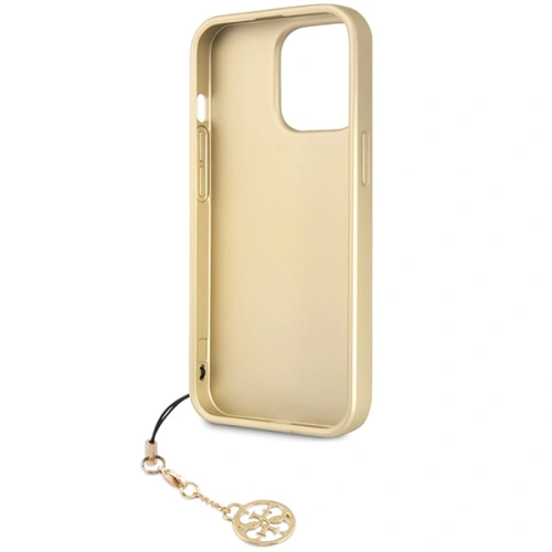 Kup Guess Apple Tasche GUHCP14LGF4GGR iPhone 14 Pro grau/grau Hartschale 4G Charms Collection - GUE2608 - {ean13} - Sklep Home Screen