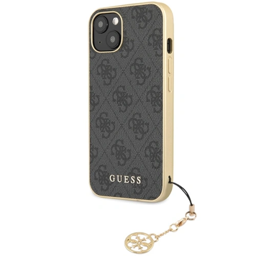 Kup Etui Guess GUHCP14SGF4GGR Apple iPhone 14 gri/hardcase 4G Charms Collection - GUE2609 - {ean13} - Sklep Home Screen
