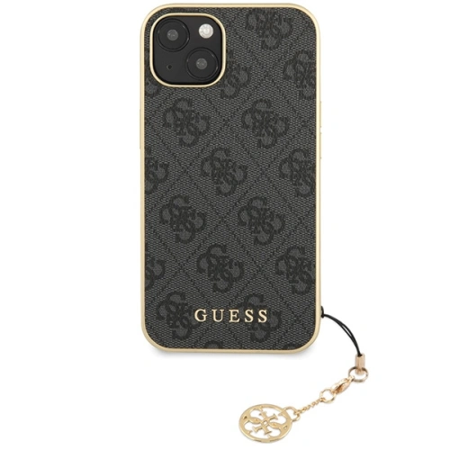 Kup Etui Guess GUHCP14SGF4GGR Apple iPhone 14 gri/hardcase 4G Charms Collection - GUE2609 - {ean13} - Sklep Home Screen