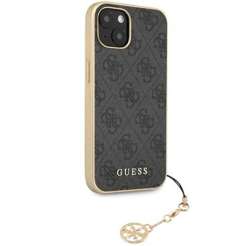 Kup Etui Guess GUHCP14SGF4GGR Apple iPhone 14 gri/hardcase 4G Charms Collection - GUE2609 - {ean13} - Sklep Home Screen