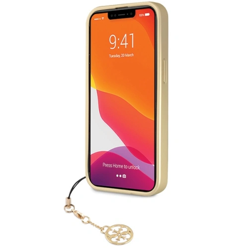 Kup Etui Guess GUHCP14SGF4GGR Apple iPhone 14 gri/hardcase 4G Charms Collection - GUE2609 - {ean13} - Sklep Home Screen